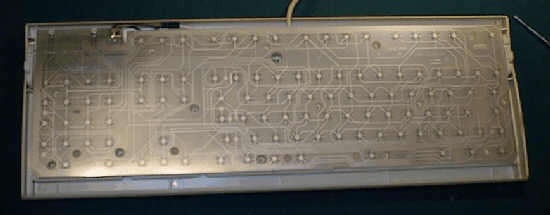 Circuitry in keyboard